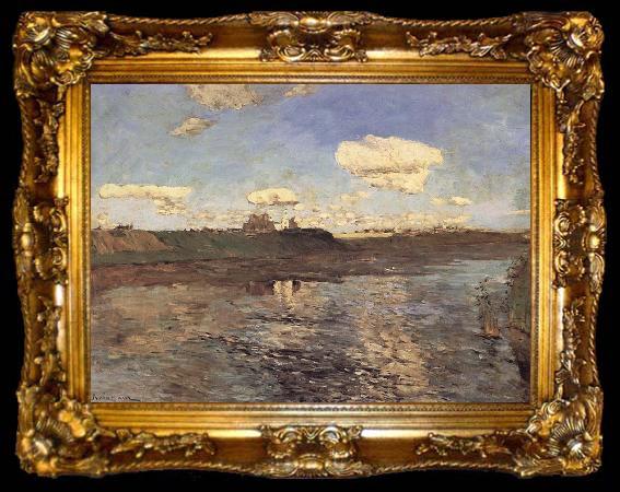 framed  Levitan, Isaak The lake sketch to the of the same name picture, ta009-2